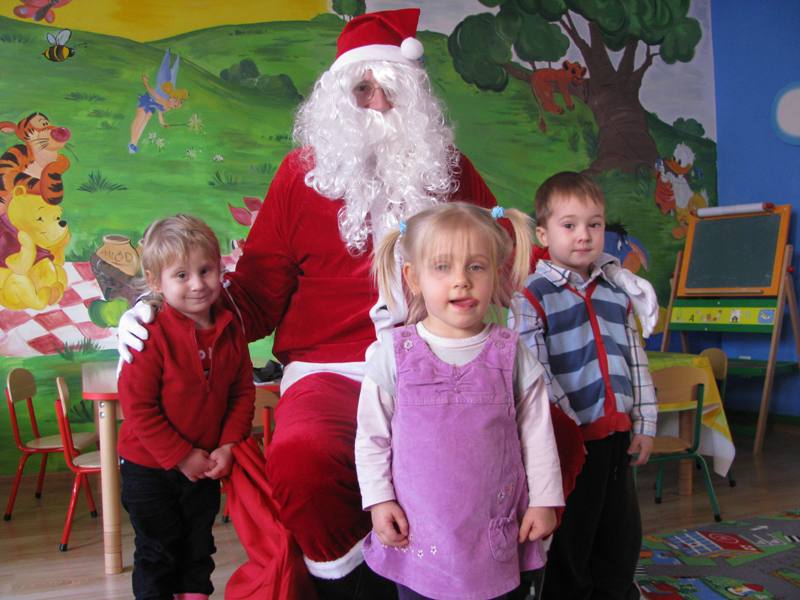 Mikołaj w przedszkolu 2011