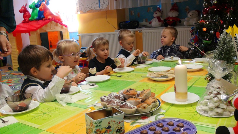 wigilia w przedszkolu pustki cisowskie